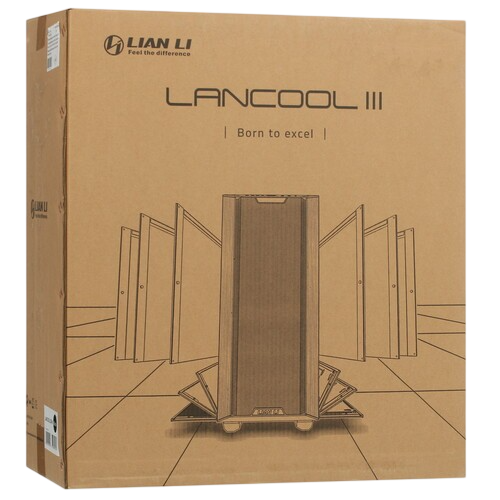 Компьютерный корпус Lian Li LANCOOL III RGB Black (G99.LAN3RX.10R)
