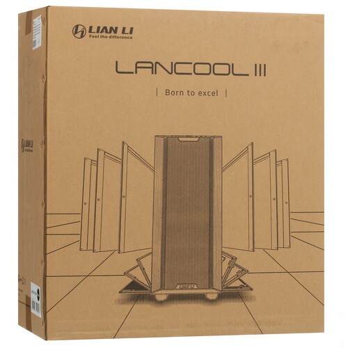 Компьютерный корпус Lian Li LANCOOL III RGB Black G99.LAN3RX.10R