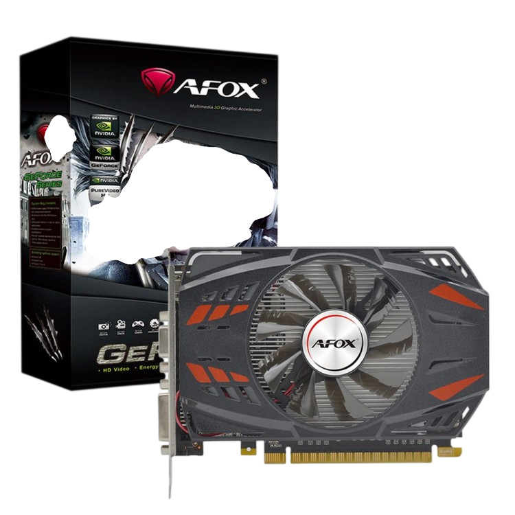 Видеокарта AFox (AF740-2048D5H3-V2) GeForce GT 740 2GB 1FAN