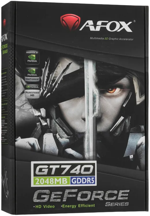 Видеокарта AFox (AF740-2048D5H3-V2) GeForce GT 740 2GB 1FAN