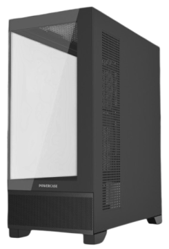 Компьютерный корпус Powercase LUMINOUS TG Black (CLB-L0)