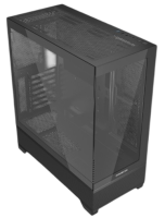 Компьютерный корпус Powercase LUMINOUS TG Black (CLB-L0)