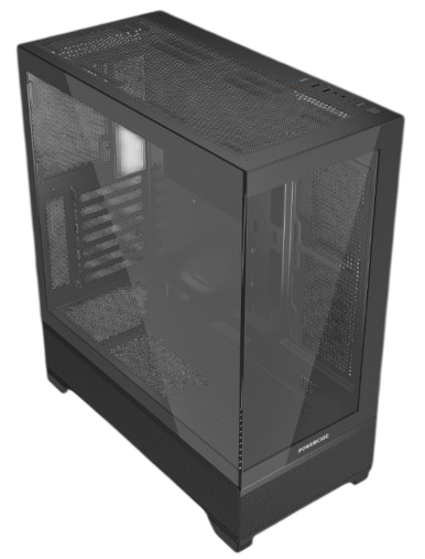 Компьютерный корпус Powercase LUMINOUS TG Black (CLB-L0)