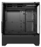 Компьютерный корпус Powercase LUMINOUS TG Black (CLB-L0)