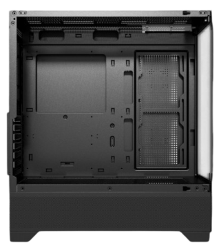 Компьютерный корпус Powercase LUMINOUS TG Black (CLB-L0)