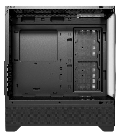 Компьютерный корпус Powercase LUMINOUS TG Black (CLB-L0)