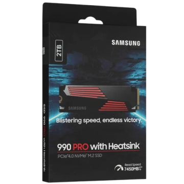 Твердотельный накопитель Samsung 2000 Gb 990 PRO (MZ-V9P2T0CW)