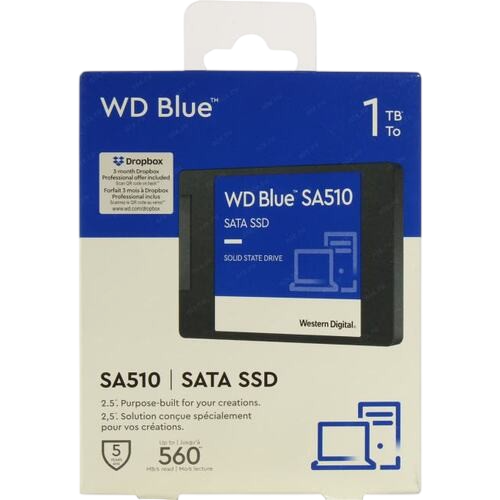 Твердотельный накопитель Western Digital 1000 Gb Blue (WDS100T3B0A)