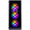 Компьютерный корпус 1STPLAYER FIREBASE XP-G ATX TG (XP-G-BK-4F1)