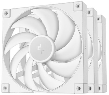 Комплект вентиляторов для корпуса Deepcool FD14 WH-3 IN 1 White