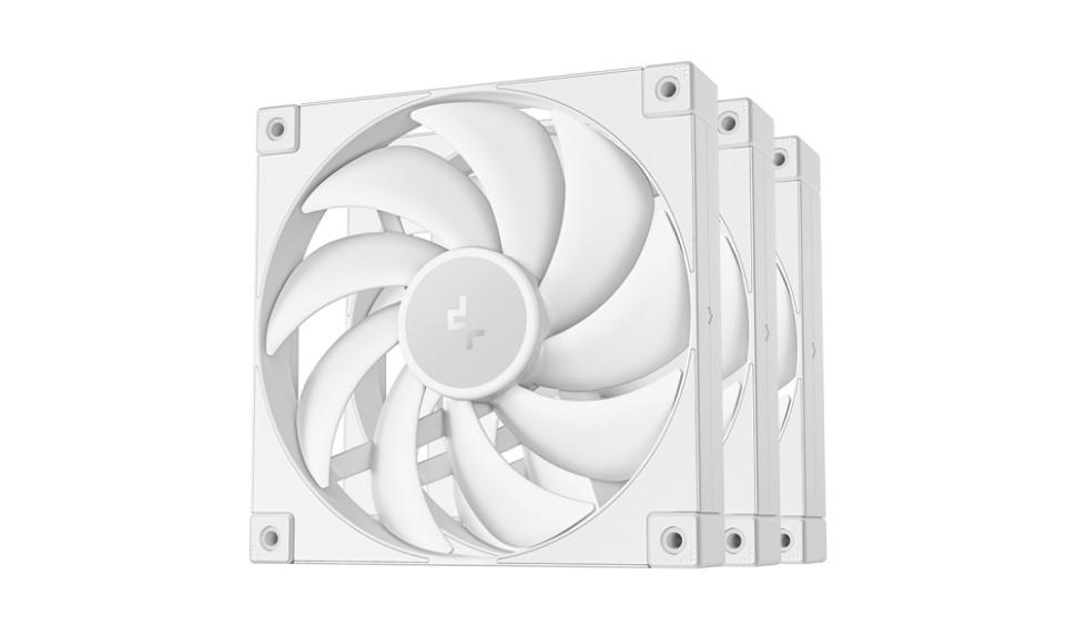 Комплект вентиляторов для корпуса Deepcool FD14 WH-3 IN 1 White