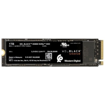 Твердотельный накопитель Western Digital 1000 Gb SN850 Black WDBAPY0010BNC-WRSN
