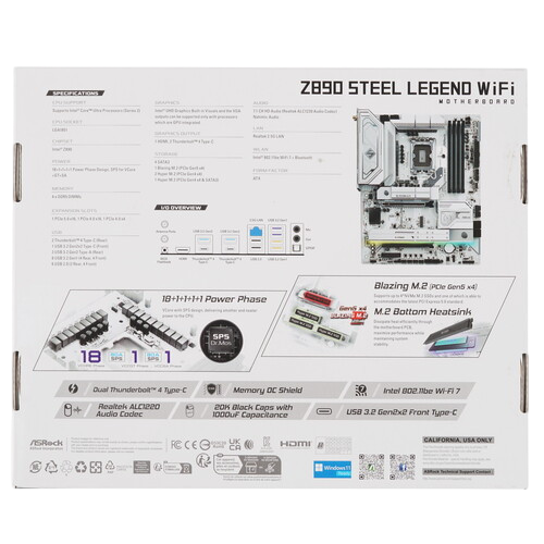 Материнская плата ASRock Z890 STEEL LEGEND WIFI