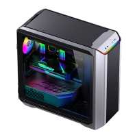 Компьютерный корпус JONSBO D500 Silver TG ARGB