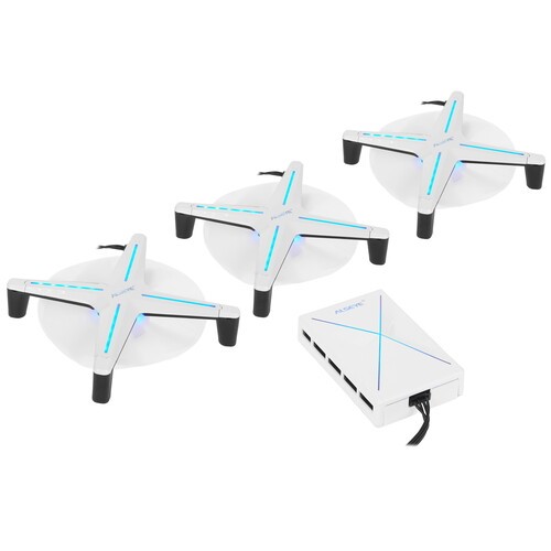Вентилятор для корпуса ALSEYE X12-Set-W XTREME X12 KIT RGB(LED)