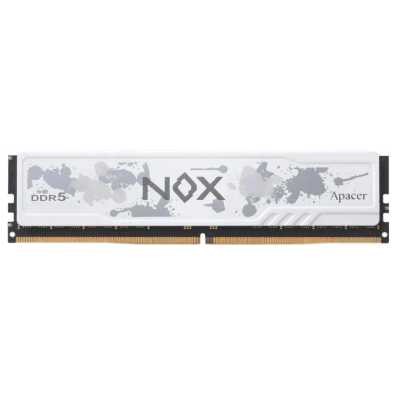 Оперативная память 32 Gb 6200 MHz Apacer NOX White (AH5U32G62C532MWAA-1)