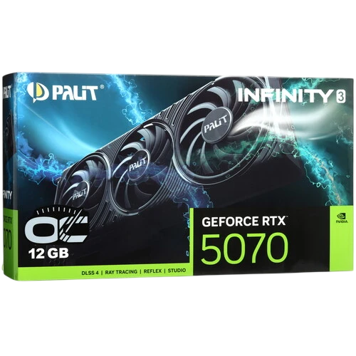 Видеокарта Palit (NE75070S19K9-GB2050S) GeForce RTX 5070 12GB INFINITY 3 OC
