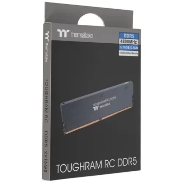 Оперативная память 32 Gb 4800 MHz Thermaltake TOUGHRAM RC Black (RA50D516GX2-4800C40A)