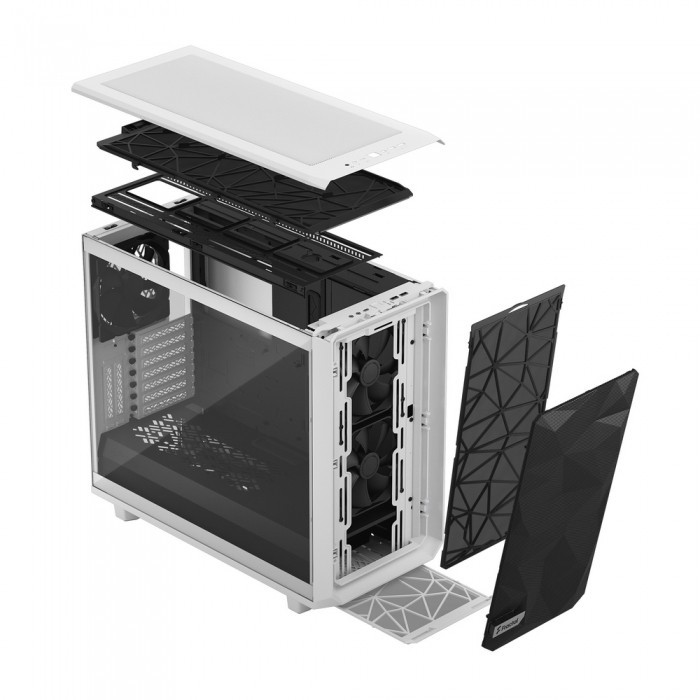 Компьютерный корпус Fractal Design MESHIFY 2 TG CLEAR Tint White FD-C-MES2A-05