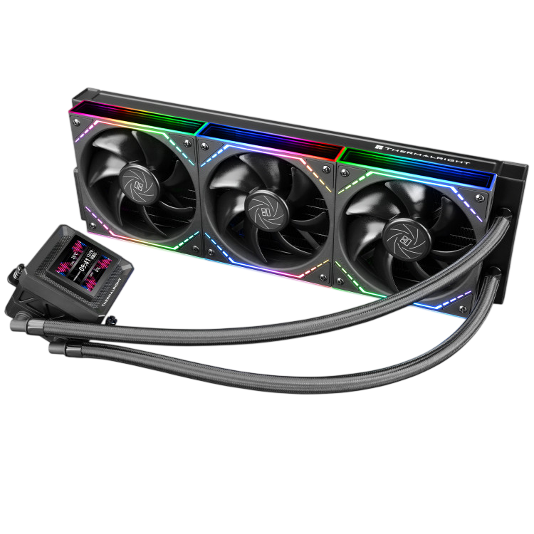Система жидкостного охлаждения для процессора Thermalright Frozen Warframe SE 360 ARGB Black V2 (TRFWSE360ABV2)