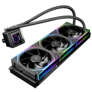 Система жидкостного охлаждения для процессора Thermalright Frozen Warframe SE 360 ARGB Black V2 (TRFWSE360ABV2)