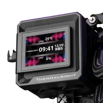 Система жидкостного охлаждения для процессора Thermalright Frozen Warframe SE 360 ARGB Black V2 (TRFWSE360ABV2)