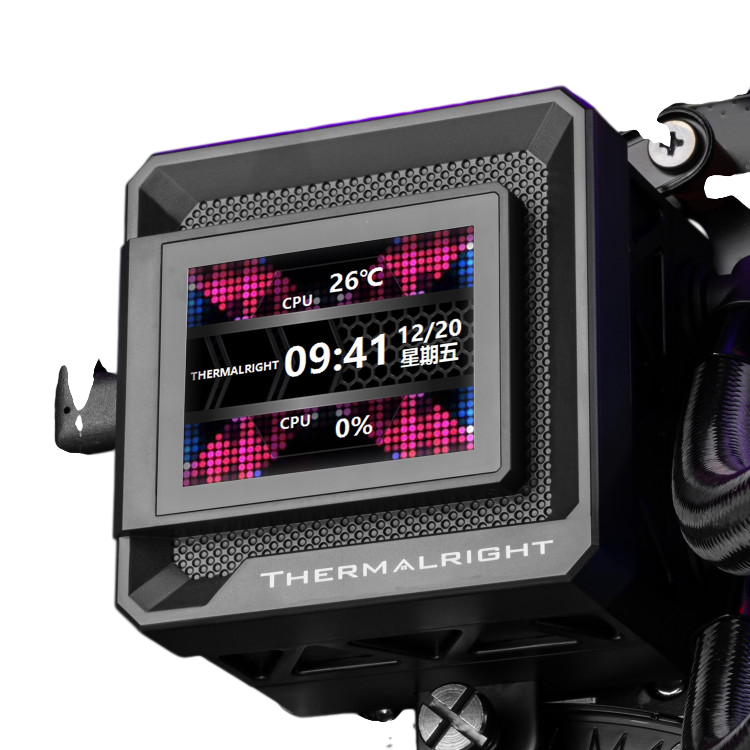Система жидкостного охлаждения для процессора Thermalright Frozen Warframe SE 360 ARGB Black V2 (TRFWSE360ABV2)