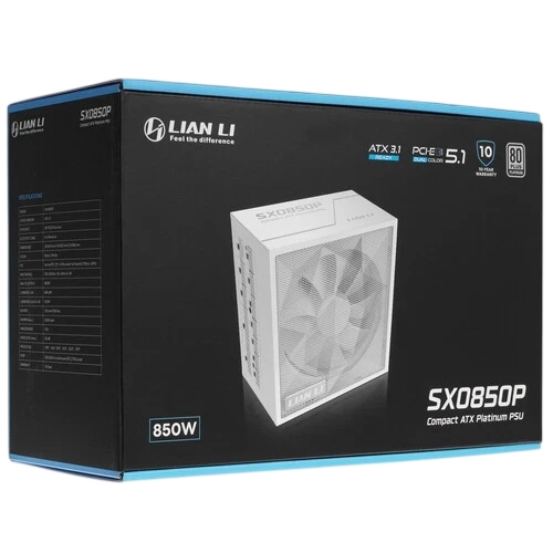 Блок питания Lian Li 850W SX0850P White (G9P.SX0850P.W000.RU) 16 Pin (PCIe 5.1 Connector Cable Details)