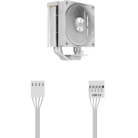 Кулер для процессора Ocypus Lota A40 WH Digital White (Iota-A40-WH1NNWD00X-GL)