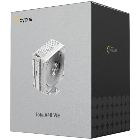Кулер для процессора Ocypus Lota A40 WH Digital White (Iota-A40-WH1NNWD00X-GL)