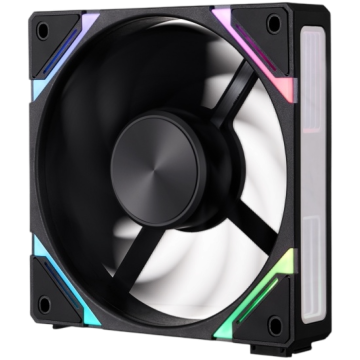Вентилятор для корпуса 1STPLAYER XF7R Reverse ARGB Black (XF7R-BK-1IN1)