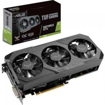 Видеокарта ASUS (TUF 3-GTX1660S-O6G-GAMING) TUF GeForce GTX 1660 SUPER 1530MHz PCI-E 3.0 6144MB 14002MHz 192 bit DVI HDMI DisplayPort Gaming X3 OC
