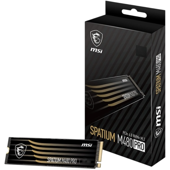 Твердотельный накопитель MSI 2000 Gb SPATIUM M480 PRO (S78-440Q600-P83)