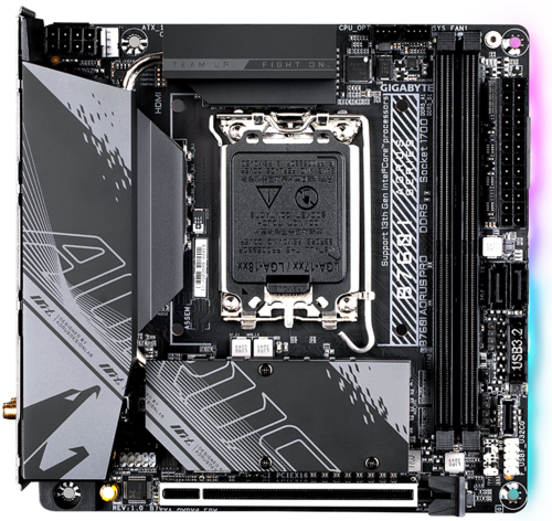 Материнская плата Gigabyte B760I AORUS PRO