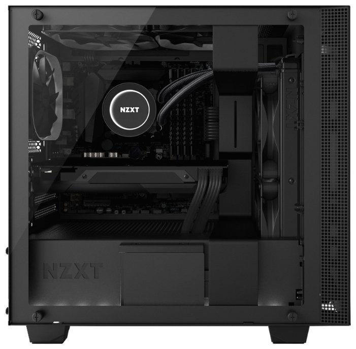 Компьютерный корпус NZXT H400i Black CA-H400W-BB