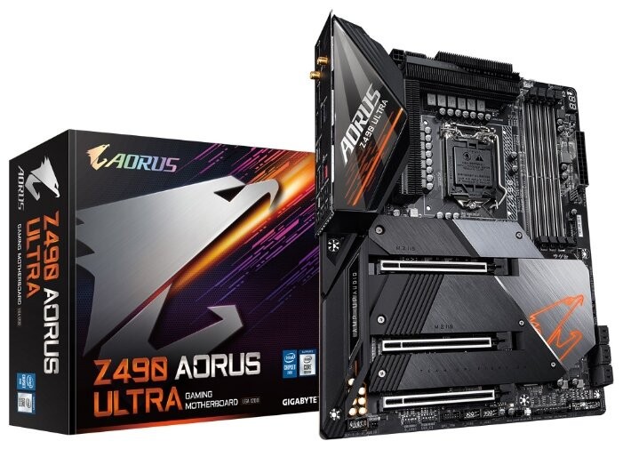 Материнская плата GIGABYTE Z490 AORUS ULTRA