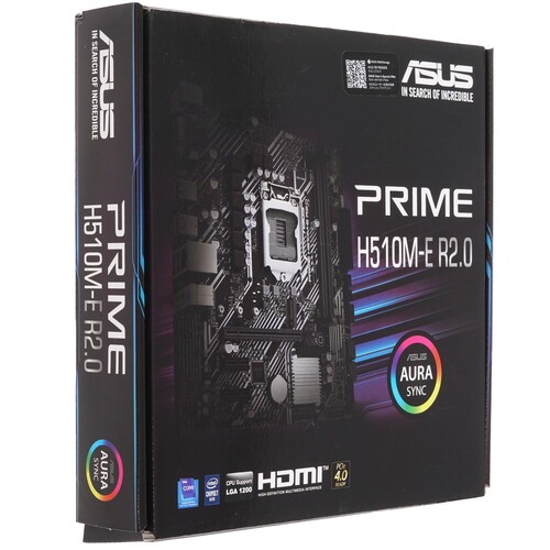 Материнская плата ASUS PRIME H510M-E R2.0 90MB1FQ0-M0EAY0