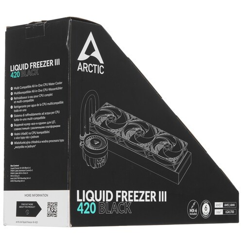 Система жидкостного охлаждения для процессора Arctic Cooling Liquid Freezer III 420 (ACFRE00137A)