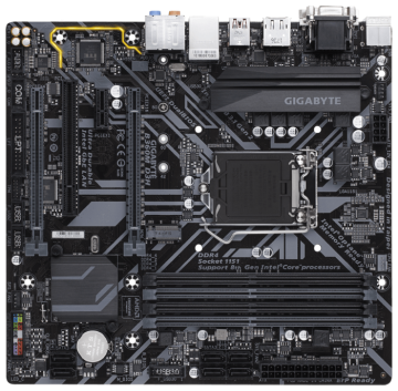 Материнская плата GIGABYTE B360M HD3