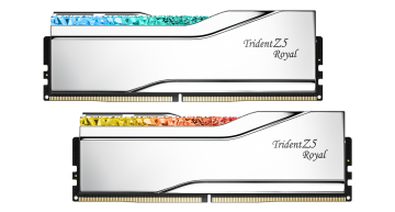 Оперативная память 32 Gb 7200 MHz G.Skill TRIDENT Z5 Royal White (F5-7200J3445G16GX2-TR5S)
