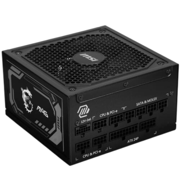 Блок питания MSI 1000W MAG A1000GL PCIE5 (306-7ZP9B11-CE0) 16 Pin (PCIe 5.0 Connector Cable Details)