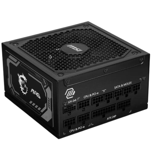 Блок питания MSI 1000W MAG A1000GL PCIE5 (306-7ZP9B11-CE0) 16 Pin (PCIe 5.0 Connector Cable Details)