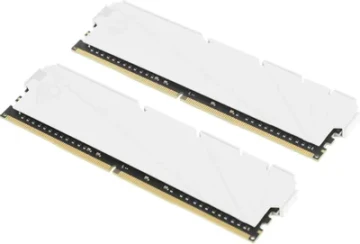 Оперативная память 16 Gb 3200 MHz NETAC SHADOW S White (NTSSD4P32DP-16W)