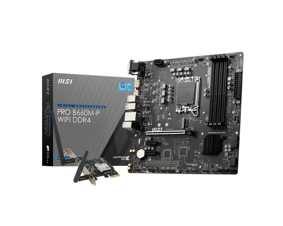 Материнская плата MSI PRO B660M-P WIFI DDR4