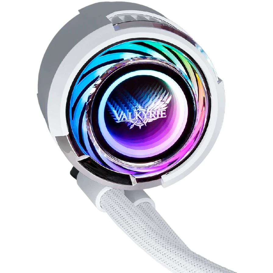 Система жидкостного охлаждения для процессора Valkyrie Jarn 420 ARGB White (C420W-RGB)