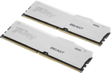 Оперативная память 32 Gb 5600 MHz Kingston FURY Beast RGB White (KF556C40BWAK2-32)