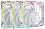 Комплект вентиляторов для корпуса Geometric Future Squama 2503W-14 ARGB White (1F2503W314000)