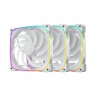 Комплект вентиляторов для корпуса Geometric Future Squama 2503W-14 ARGB White (1F2503W314000)