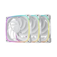 Комплект вентиляторов для корпуса Geometric Future Squama 2503W-14 ARGB White (1F2503W314000)
