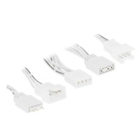 Комплект вентиляторов для корпуса Geometric Future Squama 2503W-14 ARGB White (1F2503W314000)